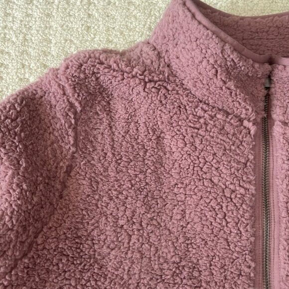 Style & Co NWT Solid Half-Zip Fleece Pullover in Purple Size 1X NEW - Picture 2 of 11